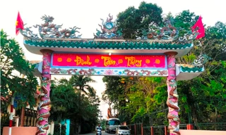 Ngôi đình 'anh Hai Khải' thường ngồi uống trà đàm đạo với các bô lão