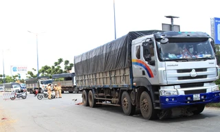 Hiện trường tai nạn.