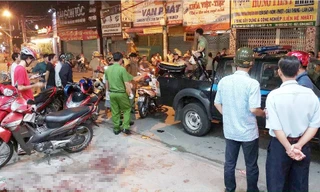 Hiện trường vụ việc.