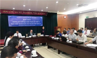 Buổi họp báo chiều 6/7.