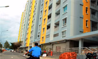 Cận cảnh chung cư Carina sau 5 tháng vụ cháy làm 13 người chết