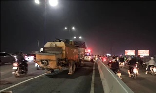 Hiện trường tai nạn.