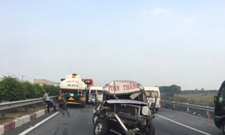 Hiện trường tai nạn.