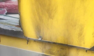 Hiện trường vụ việc.