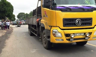 Hiện trường tai nạn.