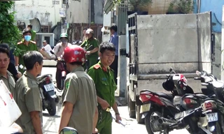 Khám nghiệm hiện trường vụ giết người yêu chặt xác phi tang