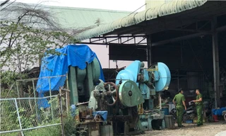 Hiện trường vụ việc.