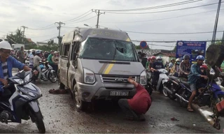 Hiện trường tai nạn.