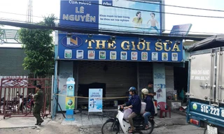 Hiện trường vụ cháy.