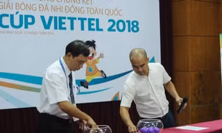 16 đội bóng tranh tài tại Giải bóng đá Nhi đồng toàn quốc 2018