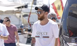 Gạt nỗi buồn World Cup, Messi đến thiên đường nghỉ dưỡng