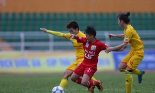 Lượt về giải bóng đá nữ vô địch quốc gia: Hà Nội đứt mạch bất bại