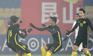 U23 Malaysia lập chiến tích lịch sử tại giải châu Á
