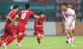 Công Phượng và đồng đội lập kỳ tích. Ảnh: Vnexpress