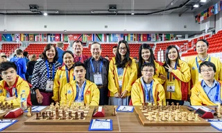 Cờ vua Việt Nam giành HCV cá nhân tại Olympiad