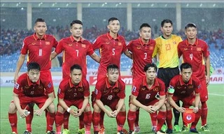 Tuyển Việt Nam đứng đầu khu vực Đông Nam Á