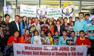 Jin Jong Oh hy vọng bắn súng Việt Nam có thêm nhiều Hoàng Xuân Vinh