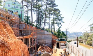 Cấp phép khoét núi xây khách sạn Diamon HIll