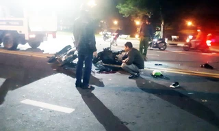 Hiện trường vụ tai nạn