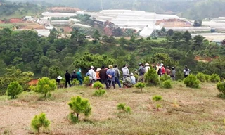 Khu vực phát hiện thi thể cô gái