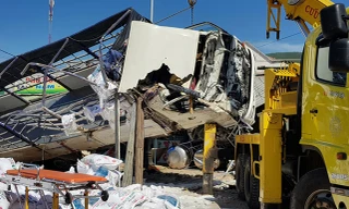 Hiện trường vụ tai nạn