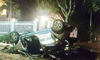 Hiện trường vụ tai nạn