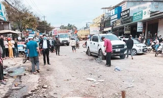 Hiện trường vụ tai nạn