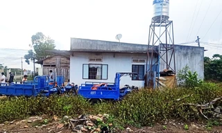 Nơi tập kết 4 xe ba gác vừa trộm cắp