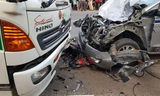 Hiện trường vụ tai nạn