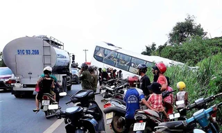 Hiện trường vụ tai nạn