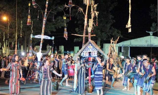 không gian Ngày hội văn hóa Nam Tây Nguyên