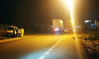 Hiện trường vụ tai nạn