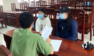 Triệu tập các HS lên trụ sở công an để làm rõ vụ việc