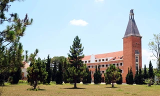 Một góc trường Cao đẳng Sư phạm Đà Lạt