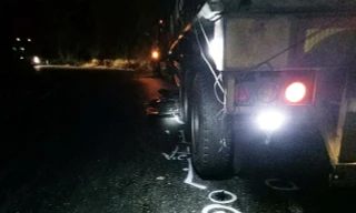 Hiện trường vụ tai nạn trên đeo Bảo Lộc