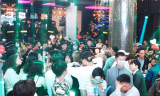 Đột kích quán bar Rain Đà Lạt, phát hiện gần 100 thanh niên phê ma túy 
