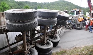 hiện trường vụ tai nạn