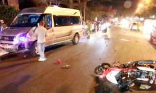 Hiện trường vụ tai nạn