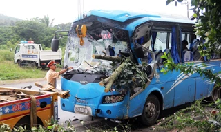 Hiện trường vụ tai nạn