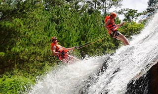 du lịch mạo hiểm tại thác Datanla