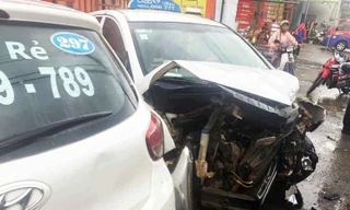 Hiện trường vụ tai nạn