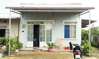 Căn nhà nơi xảy ra án mạng