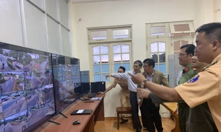 Trung tâm điều hành hệ thống camera an ninh ở Đức Trọng