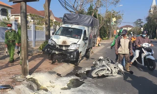 Hiện trường vụ tai nạn