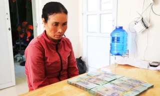 Dương Thị Liền và tang vật của vụ án