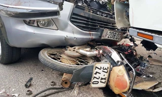 Hiện trường vụ tai nạn