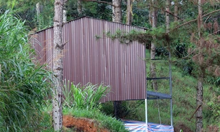 Cất nhà trái phép trong rừng ở Phường 4