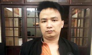 Lê Xuân Mạnh tại cơ quan điều tra