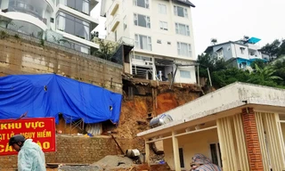 Khách sạn có nguy cơ bị sập