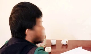 Ông N.H.M tại cơ quan công an